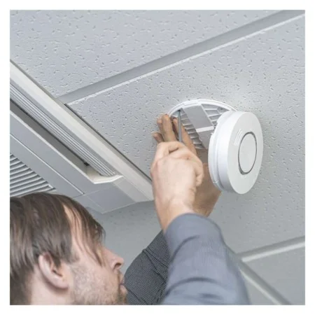 Rilevatore di Fumo 220V TSS890B-HI Cablato Interconnesso Max 40 Unità | EMOS P56502