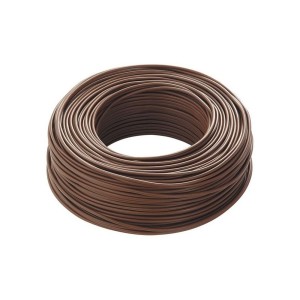 Cavo unipolare FS17 marrone 1x2.5mm CPR per prese e impianti CEI 64-8