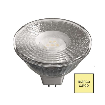 Lampadina LED Dicroica MR16 4,5W (31W) 3000k - 3 Anni Garanzia | EMOS ZQ8433