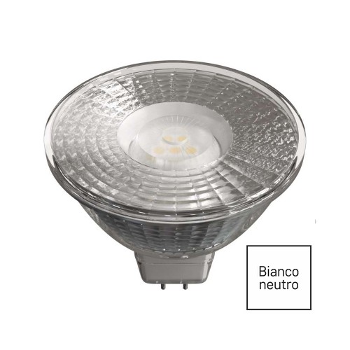 Lampadina LED Dicroica MR11 4,5W (31W) 4000k - 3 Anni Garanzia | EMOS ZQ8434