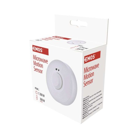 Sensore Rilevatore di Movimento G1180 a Microonde: Sicurezza e Automazione Illuminazione | EMOS G1180