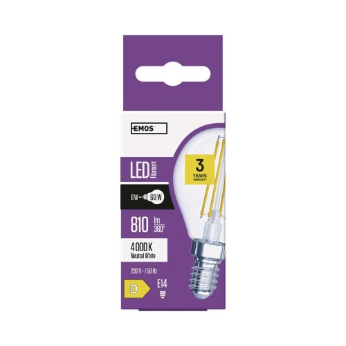 Lampadina LED Filamento E14 6W (60W )... Lampadina LED Filamento E14 6W (60W )...