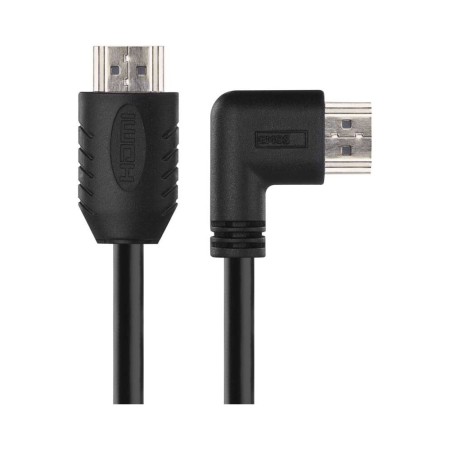 Cavo HDMI 2.0 4K UHD 18 Gbit/s 3m con Connettore 90° - Qualità Superiore | Emos S10310