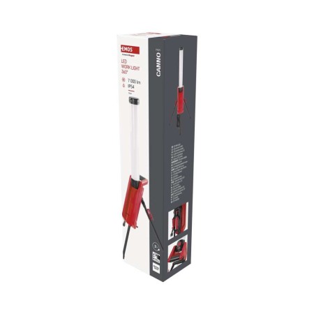 Lampada da Lavoro LED Canno 360° 70W 7000lm IP54 - Illuminazione Portatile Potente | Emos ZS3360S