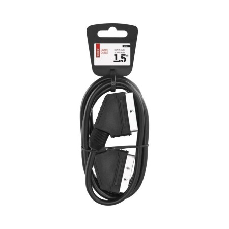 Cavo AV SCART-SCART 1,5m 21 Poli - Connettori Spina SCART, PVC | Emos SL2001