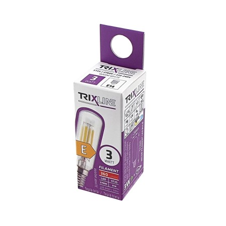 Lampadina LED Piccola Pera 3W E14, 360lm, Bianco Caldo 2700K