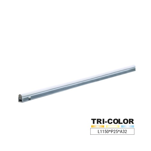 Reglette LED T5 Tri-Color 15W 1150mm 1900lm - Seleziona Luce Calda/Fredda/Naturale