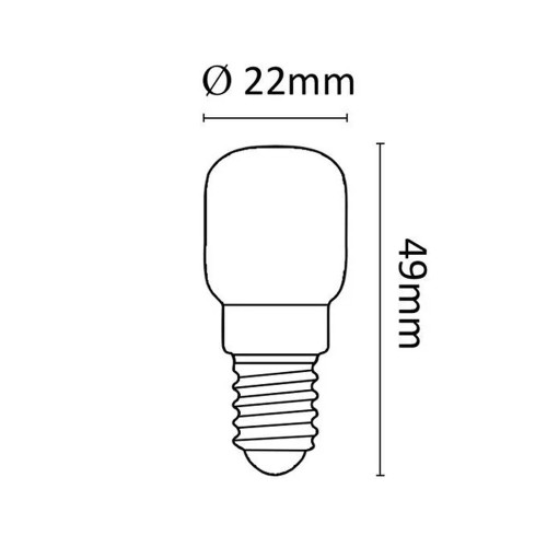 Lampadina per Forno E14 25W Piccola...