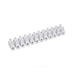 Morsettiera MAMMUT 6 mm² 12 poli per connessioni elettriche sicure e durature.