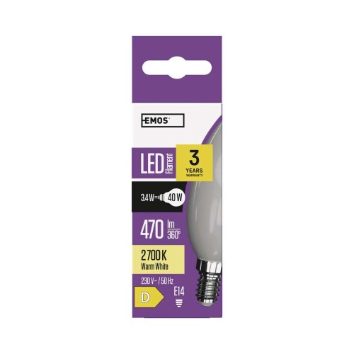 Lampadina LED Filamento Oliva E14... Lampadina LED Filamento Oliva E14...