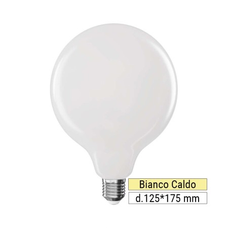 Globo filamento LED G125 18W (150W) 2700K vetro opale  Emos ZF2180 Globo filamento LED G125 18W (150W) 2700K vetro opale  Emos ZF2180