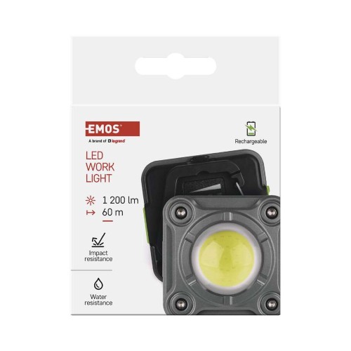 Lampada da lavoro LED COB 1200lm -...