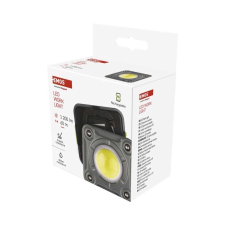 Lampada da lavoro LED COB 1200lm - Potente, Resistente e Versatile | Emos p4543