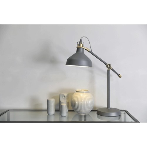 Lampada da Tavolo HARRY EMOS Grigio... Lampada da Tavolo HARRY EMOS Grigio...