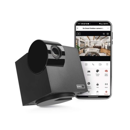 Telecamera EMOS IP-110 CUBE Smart con Movimento PTZ, Audio Bidirezionale e App per Casa Intelligente Telecamera EMOS IP-110 CUBE Smart con Movimento PTZ, Audio Bidirezionale e App per Casa Intelligente