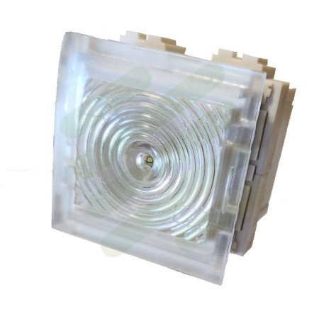 Lampada di Emergenza Estraibile 2 Moduli per Vimar Plana e Eikon - Zippo 30101 Lampada di Emergenza Estraibile 2 Moduli per Vimar Plana e Eikon - Zippo 30101