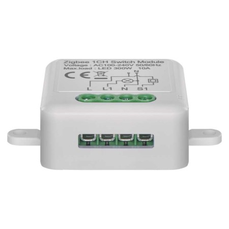 Modulo Interruttore 1 Canale L+N Gosmart IP-2101SZ ZigBee | Emos H5101