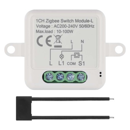 Modulo Interruttore 1 Canale ZigBee Gosmart IP-2103SZ (No Neutro) | Emos H5103
