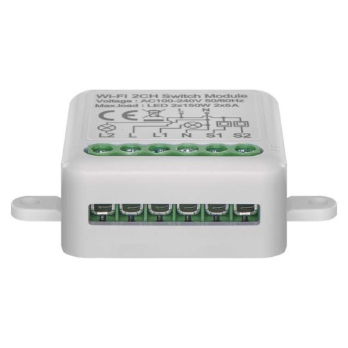 Modulo Interruttore 2 Canali Gosmart... Modulo Interruttore 2 Canali Gosmart...