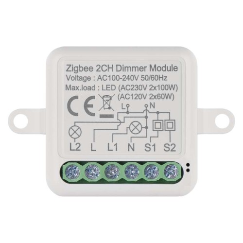 Modulo Interruttore Dimmer 2 Canali... Modulo Interruttore Dimmer 2 Canali...