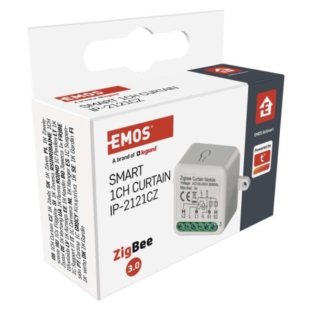Modulo Motore Tende 1 Canale Gosmart IP-2121CZ ZigBee | Emos H5109