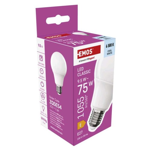 Lampadina LED Goccia E27 9.5W (75W)... Lampadina LED Goccia E27 9.5W (75W)...