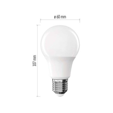 Lampadina LED Goccia 7W (60W) 806lm 2700K Luce Calda | Emos ZQ5E41