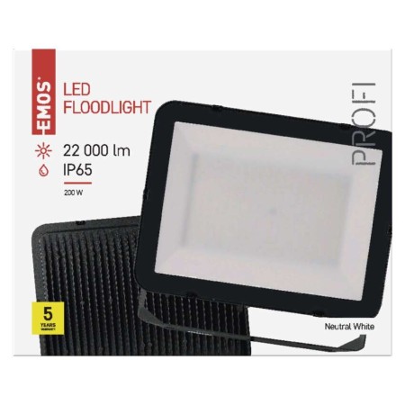 Faro LED INOVO 200W 22000lm 4000K Colore Antracite | EMOS ZS2672