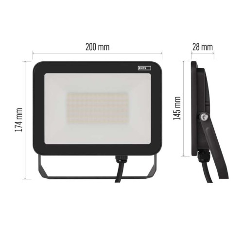 Faro LED INOVO 50W 5500 lumen 4000K... Faro LED INOVO 50W 5500 lumen 4000K...