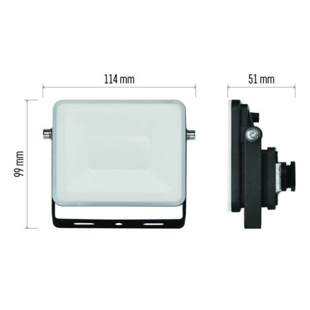 Faretto LED ILIO 10.5W 950 lumen 4000K Nero | EMOS ZS2510