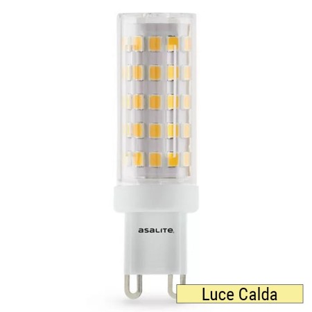 Lampadina LED G9 6W 600lm 3000K - Luce Calda | Aslite ASAL0158