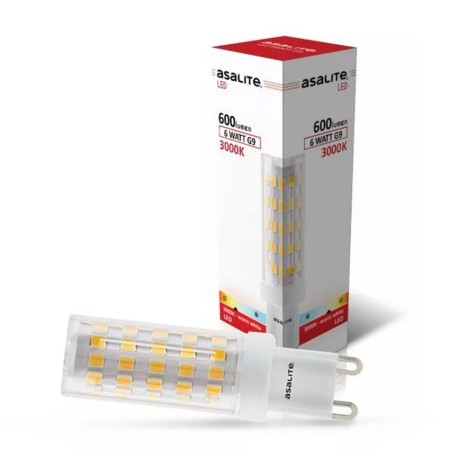 Lampadina LED G9 6W 600lm 3000K - Luce Calda | Aslite ASAL0158