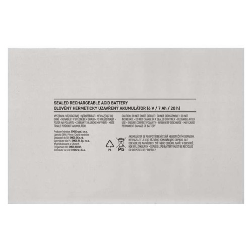 Batteria al piombo ricaricabile 6V... Batteria al piombo ricaricabile 6V...