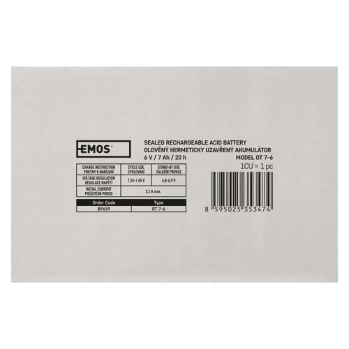 Batteria al piombo ricaricabile 6V... Batteria al piombo ricaricabile 6V...