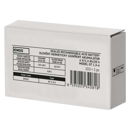Batteria al piombo ricaricabile 6V... Batteria al piombo ricaricabile 6V...