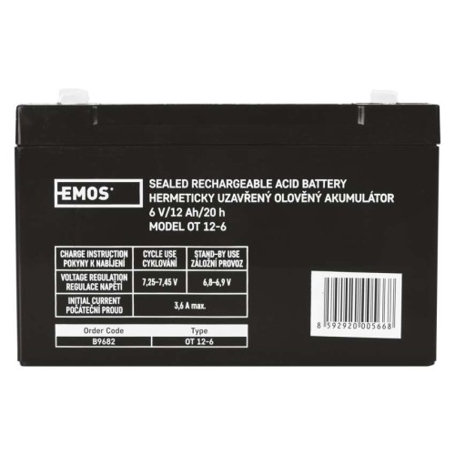 BATTERIA AL PIOMBO RICARICABILE 6V... BATTERIA AL PIOMBO RICARICABILE 6V...