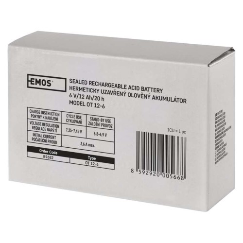 BATTERIA AL PIOMBO RICARICABILE 6V... BATTERIA AL PIOMBO RICARICABILE 6V...