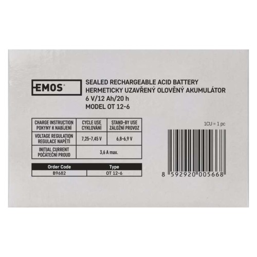 BATTERIA AL PIOMBO RICARICABILE 6V... BATTERIA AL PIOMBO RICARICABILE 6V...
