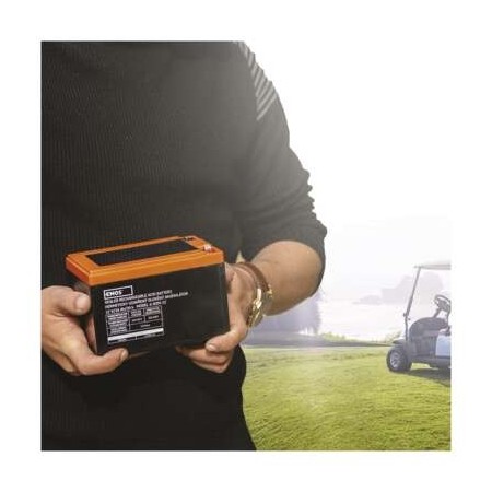Batteria al piombo ricaricabile  12V 15AH attacco faston 6.3 EMOS B9656V