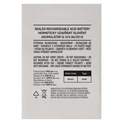 Batteria Piombo 6V 4Ah Ricaricabile... Batteria Piombo 6V 4Ah Ricaricabile...