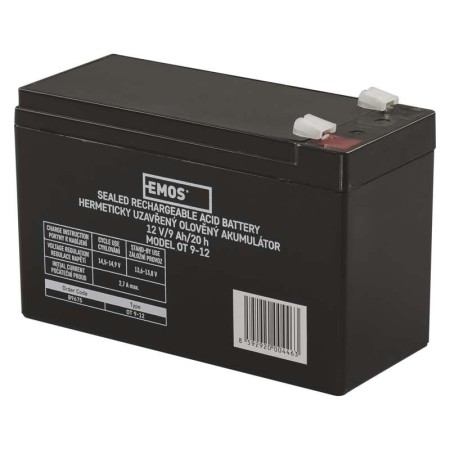 Batteria al Piombo EMOS B9675 12V 9Ah per UPS con terminali Faston 6.3mm