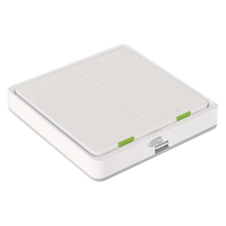 Controller Scena 2 Pulsanti ZigBee Bianco | Controllo Smart Casa | Emos H5012