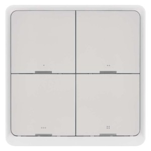 Controller Scena 4 Pulsanti Bianco ZigBee GoSmart IP-2004ZW | EMOS H5013 - Controllo Smart Casa 2