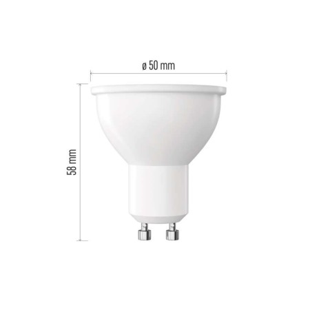 Lampadina LED GU10 7W (60W) Dimmerabile in 3 Step 4000K | EMOS ZQ8255S