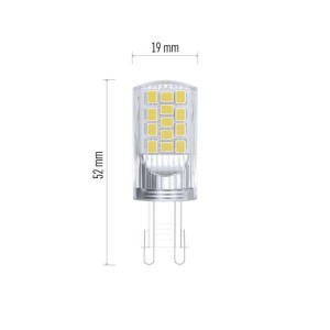 Lampadina LED G9 4.2W (60W) 3000K - Garanzia 3 anni EMOS ZQ9544 2