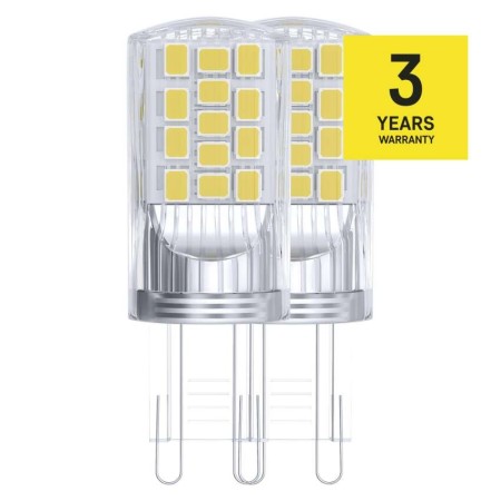 Lampadina LED G9 4W (40W) 3000K - Confezione da 2 | EMOS ZQ9544.2
