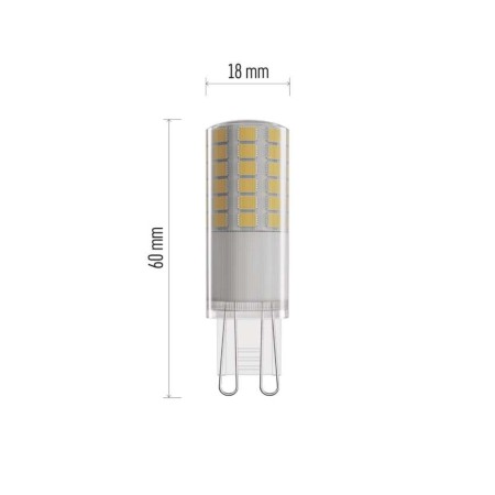 Lampadina LED Dimmerabile G9 4.2W (40W) 4000K - Garanzia 3 anni | EMOS ZQ9225D