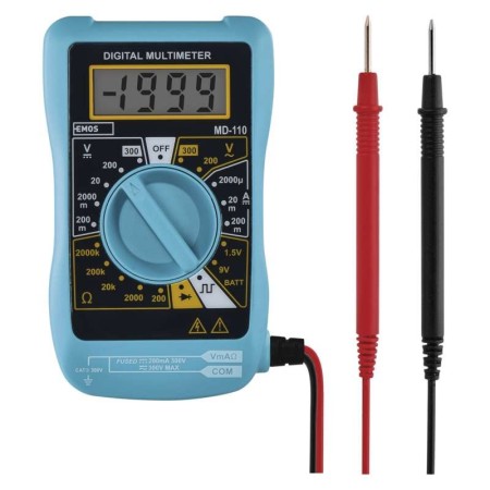 Multimetro MD-110: Compagnia Affidabile per Elettronica e Manutenzione | EMOS M0320