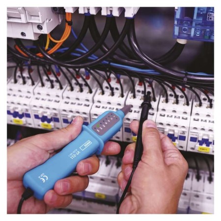 Tester per Circuiti - Rilevazione Tensione CAT III, 6-400 V, 0-60 H | EMOS VT-211