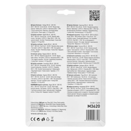 Tester Multimetro MD-310: Strumento...